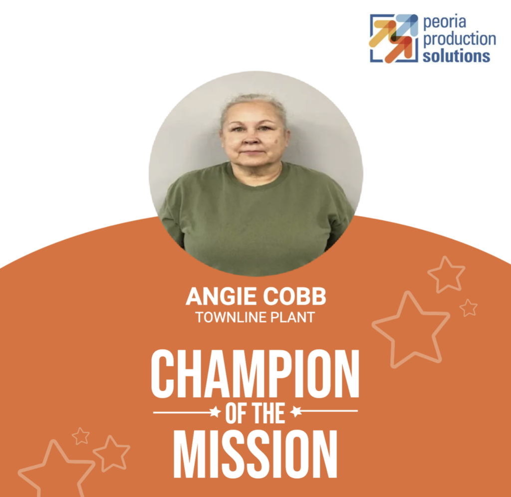 Angie Cobb is a Mission Champion